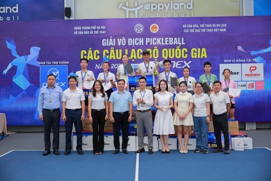 Bế mạc giải Pickleball Cup Donex 2026: Sự chuyển mình mạnh mẽ của thế hệ vận động viên