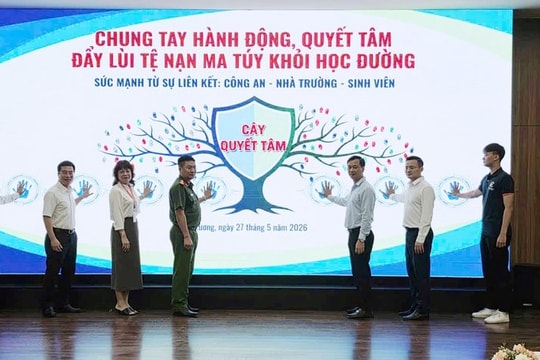 Công an phường Phú Lương phối hợp tổ chức hội nghị tuyên truyền, giáo dục pháp luật về phòng chống ma túy trong trường học