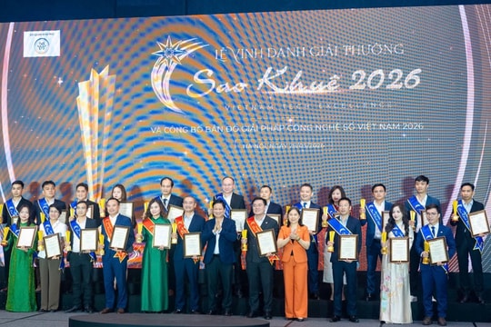 Vinh danh 123 nền tảng, dịch vụ và giải pháp số tiêu biểu tại giải thưởng Sao Khuê 2026