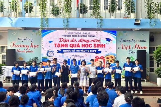 Trường THCS Chương Dương tiếp sức học sinh lớp 9 trước kỳ thi tuyển sinh vào lớp 10 năm học 2026–2027