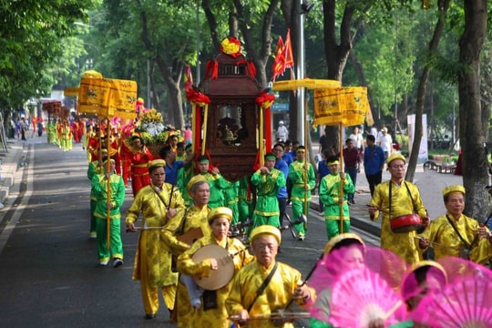 Lễ hội kỷ niệm 598 năm ngày Vua Lê Thái Tổ đăng quang tại Hà Nội