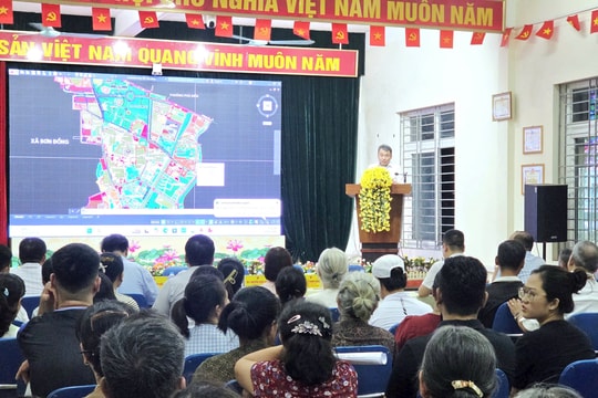 Phường Xuân Phương đối thoại với nhân dân, tạo đồng thuận thực hiện Dự án nâng cấp, mở rộng đường 70