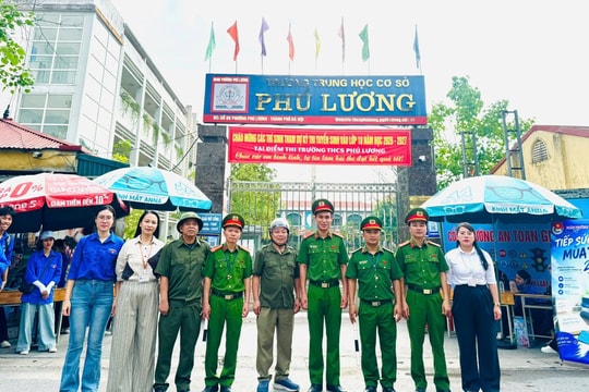 Phường Phú Lương: Hơn một ngàn học sinh bước vào kỳ thi tuyển sinh lớp 10 năm học 2026-2027