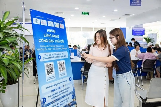 Ra mắt hệ thống lấy ý kiến người dân về dịch vụ công Hà Nội