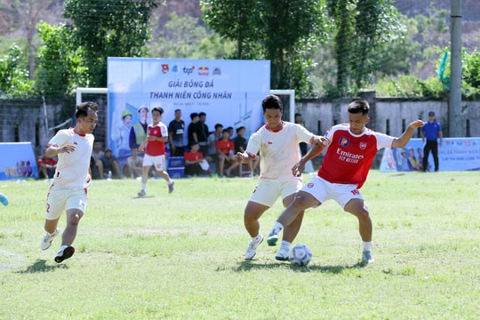 Khai mạc Giải bóng đá nam Thanh niên công nhân năm 2026