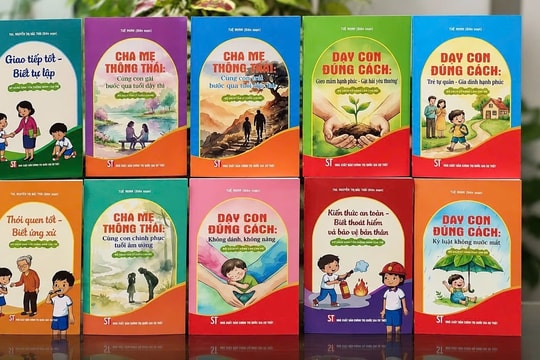 Ra mắt bộ sách kỹ năng giúp cha mẹ thấu hiểu và đồng hành cùng con