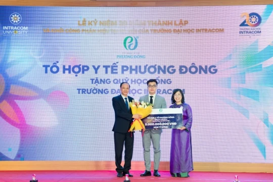 Trường Đại học Intracom kỷ niệm 20 năm thành lập và khởi công phân hiệu tại Hà Nội