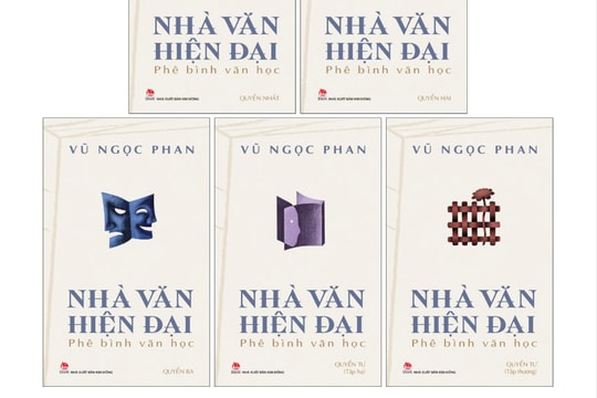 Bộ sách "Nhà văn hiện đại" của Vũ Ngọc Phan trở lại với bạn đọc