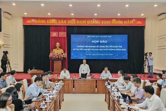 Bộ Giáo dục và Đào tạo thông tin về kỳ thi tốt nghiệp THPT năm 2026