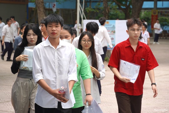 Hơn 129.000 thí sinh Hà Nội hoàn thành kỳ thi tốt nghiệp THPT năm 2026