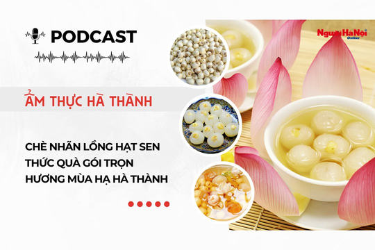[Podcast] Chè nhãn lồng hạt sen - thức quà gói trọn hương mùa hạ Hà thành