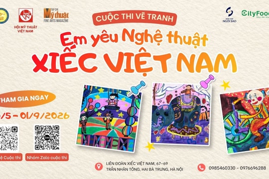 Phát động cuộc thi vẽ tranh “Em yêu nghệ thuật xiếc Việt Nam”