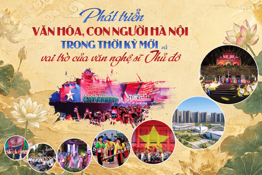 Phát triển văn hóa, con người Hà Nội trong thời kỳ mới và vai trò của văn nghệ sĩ Thủ Đô