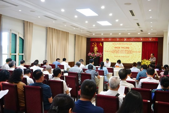 Cải tổ chi bộ tổ dân phố tại phường Cửa Nam: Khi lòng dân hòa quyện cùng ý Đảng