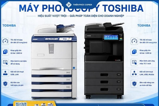 Thuê máy photocopy Toshiba tại Thiên Phúc Copier