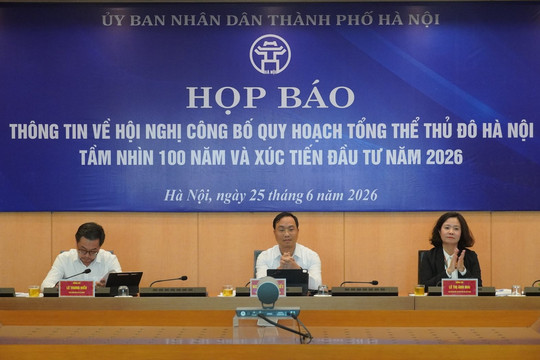 Ngày 29/6 sẽ công bố Quy hoạch Thủ đô Hà Nội tầm nhìn 100 năm bằng sa bàn và 3D Mapping
