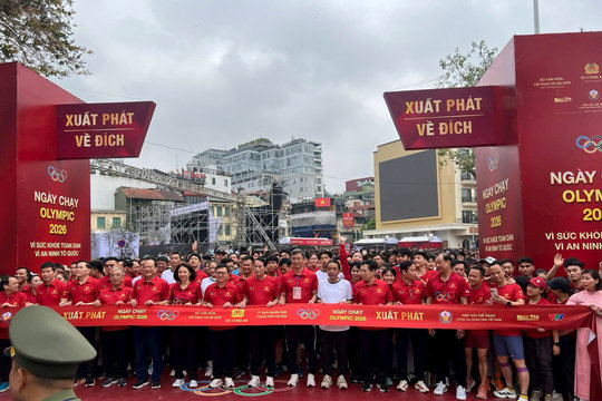 Lan tỏa tinh thần thể thao qua Giải chạy Báo Hànộimới mở rộng lần thứ 51 – Vì hòa bình năm 2026