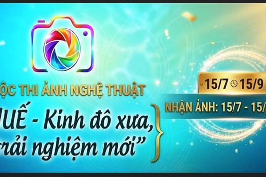 Phát động thi ảnh nghệ thuật “Huế - Kinh đô xưa, trải nghiệm mới”
