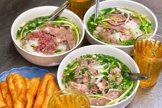 Điểm tâm sáng ở Hà Nội
