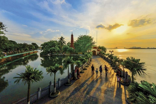 Công nhận khu du lịch cấp thành phố đối với Khu du lịch Hồ Tây và vùng phụ cận