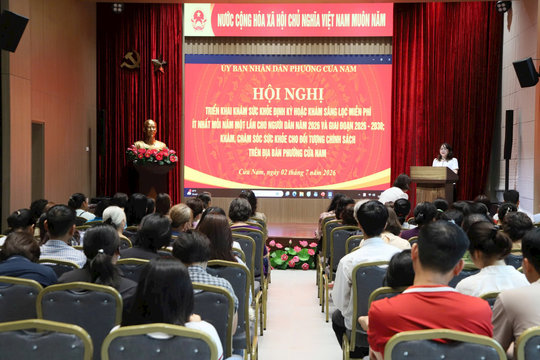 Bước đi đột phá của phường Cửa Nam: Khi sức khỏe mỗi người dân được "số hóa" và bảo vệ trọn đời