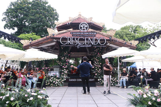 Sẵn sàng cho đêm hòa nhạc ngoài trời “Crescendo - Giao hưởng kết nối”