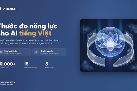 VinUni ra mắt V-Bench - Thước đo năng lực cạnh của các mô hình AI dành cho người Việt