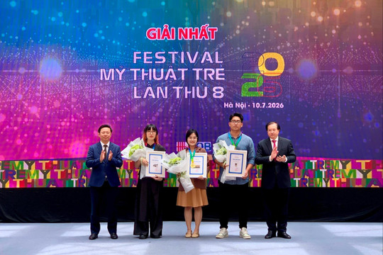 Festival Mỹ thuật trẻ lần thứ VIII: Tôn vinh sức sáng tạo của thế hệ nghệ sĩ trẻ