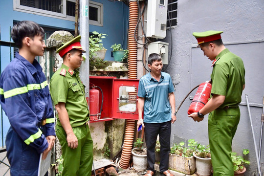 Hà Nội chủ động phòng cháy, chữa cháy phòng nguy cơ hỏa hoạn từ cơ sở