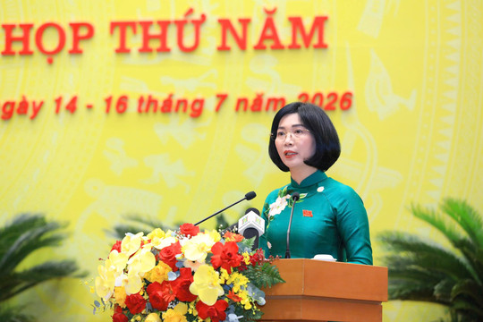 Chủ tịch HĐND TP Hà Nội Phùng Thị Hồng Hà: Sớm hiện thực hóa cam kết tại nghị trường bằng kết quả cụ thể
