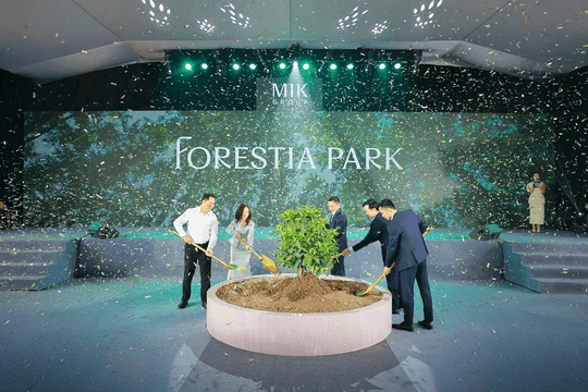 MIK Group khởi công khu đô thị Forestia Park và khai trương văn phòng bán hàng