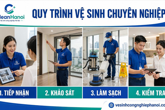 CleanHanoi - Dịch vụ vệ sinh công nghiệp 