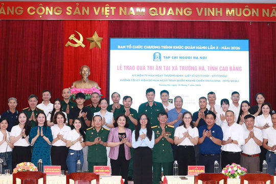 Chương trình “Khúc quân hành” năm 2026: Lan tỏa yêu thương đến các gia đình chính sách, người có công