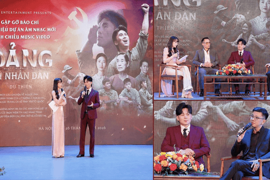 Du Thiên ra mắt MV "Đảng vì Nhân dân"