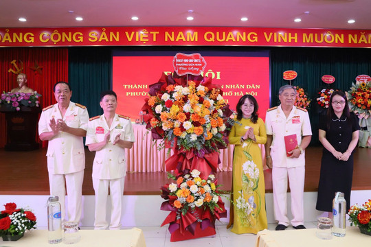 Hội Cựu Công an nhân dân phường Cửa Nam: Viết tiếp truyền thống "Vì nước quên thân, vì dân phục vụ"
