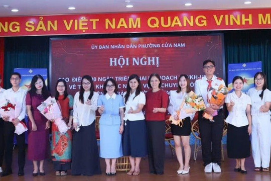 Phường Cửa Nam tiên phong bứt phá kinh tế số: phiên megalive quảng bá di sản – động lực đúc thúc tăng trưởng kinh tế 2 con số