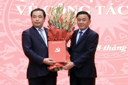 Bộ Chính trị phân công, chỉ định đồng chí Trần Đức Thắng giữ chức Bí thư Thành ủy Hà Nội