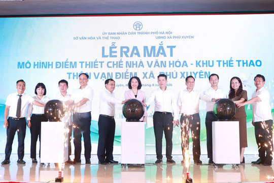 Hà Nội ra mắt mô hình thí điểm Nhà văn hóa - Khu thể thao đa chức năng