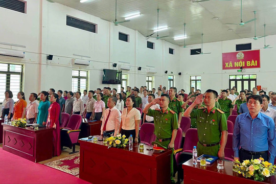 Xã Nội Bài xây dựng vững chắc "thế trận lòng dân"