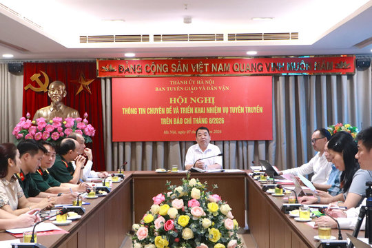 Các cơ quan báo chí đã bám sát thực tiễn, phản ánh kịp thời các nhiệm vụ trọng tâm của Thủ đô