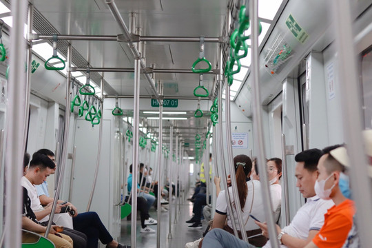 Metro Cát Linh - Hà Đông tuyến giao thông xanh hiện đại, văn minh