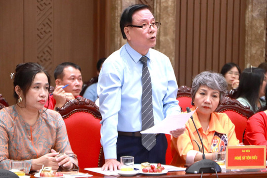 Văn nghệ sĩ Thủ đô với phát triển công nghiệp văn hóa, lan tỏa giá trị Thăng Long – Hà Nội