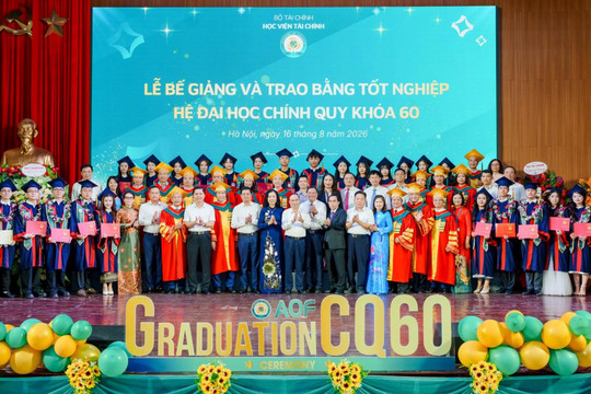 3.364 tân cử nhân Học viện Tài chính bước vào chặng đường mới