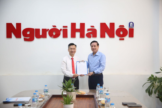 Nhà báo Trần Văn Chung giữ chức Phó Tổng Biên tập Tạp chí Người Hà Nội
