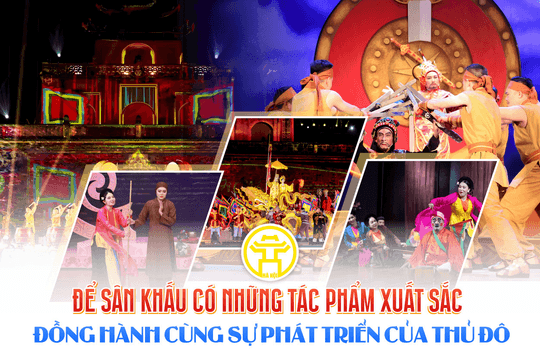 Để sân khấu có những tác phẩm xuất sắc đồng hành cùng sự phát triển của Thủ đô