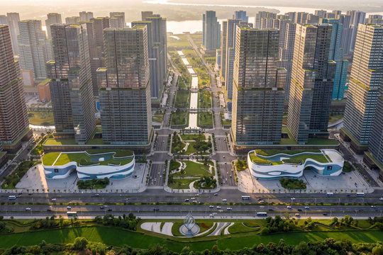 Khu đô thị đa mục tiêu và Khu đô thị định cư Lĩnh Nam góp phần giải bài toán an cư