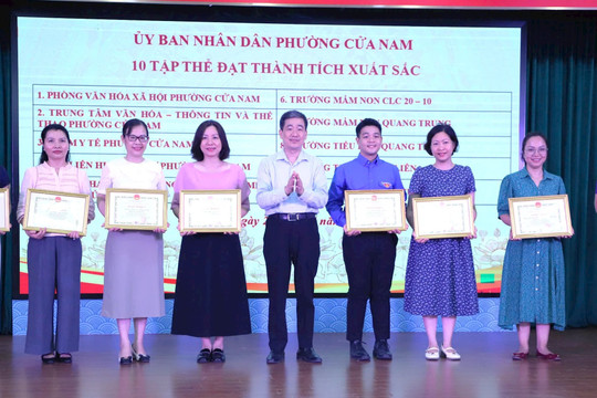 Phường Cửa Nam chung tay xây dựng môi trường an toàn, hạnh phúc cho trẻ em