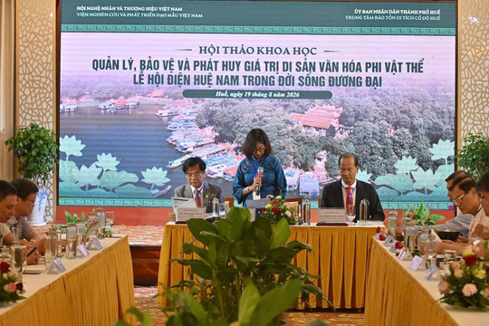 Quản lý, bảo vệ và phát huy giá trị di sản văn hóa Lễ hội điện Huệ Nam trong đời sống đương đại