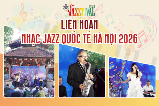 [Infographic] Chuỗi hoạt động đặc sắc tại Hanoi Jazztival