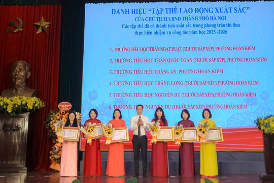 Ngành giáo dục phường Hoàn Kiếm triển khai nhiệm vụ trọng tâm năm học 2026-2027